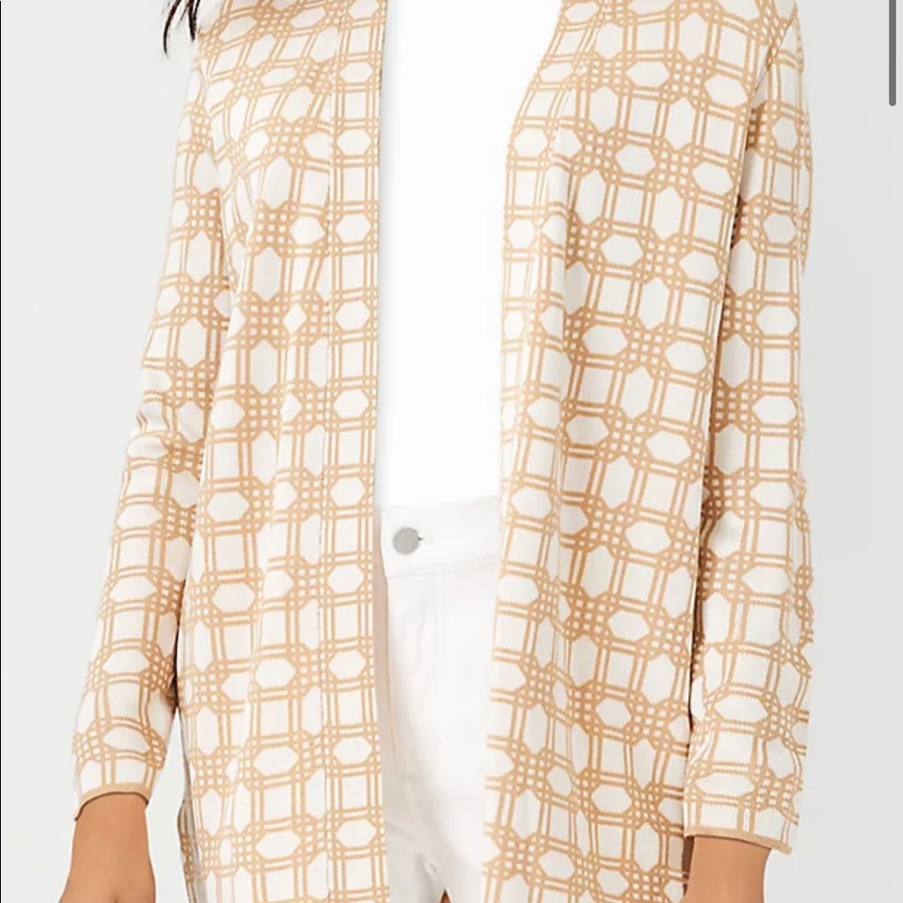 Ann Taylor Rattan Cardigan
